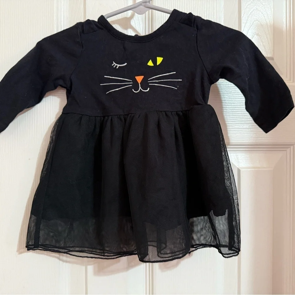 Carter’s Black Cat Tutu Dress